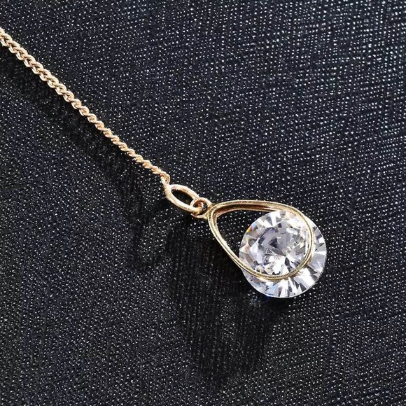 New Gold-Tone Sparkly Threader Earrings (Version 2) - Picture 6 of 8